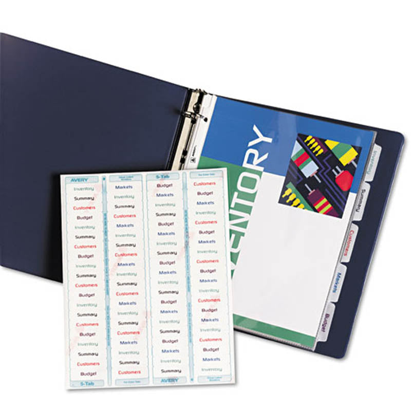 Index Maker Punched Clear Pocket Presentation Dividers, 5-Tab, Letter (set of 5) Index Maker Punched Clear Pocket Presentation Dividers, 5-Tab, Letter (set of 5)