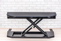 Level Up Corner Pro – Standing Desk Converter (Black)