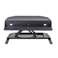 Level Up Corner Pro – Standing Desk Converter (Black)