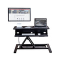 Electric Level Up Pro 32 Standing Desk Converter, Black