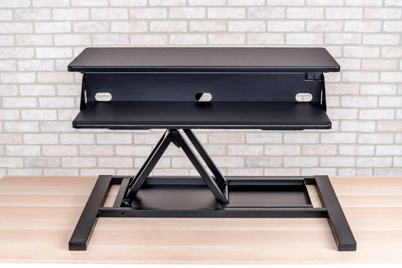 Electric Level Up Pro 32 Standing Desk Converter, Black