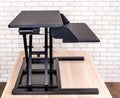 Electric Level Up Pro 32 Standing Desk Converter, Black
