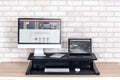 Electric Level Up Pro 32 Standing Desk Converter, Black