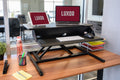 Two-Tier 32" Pneumatic Standing Desk Converter