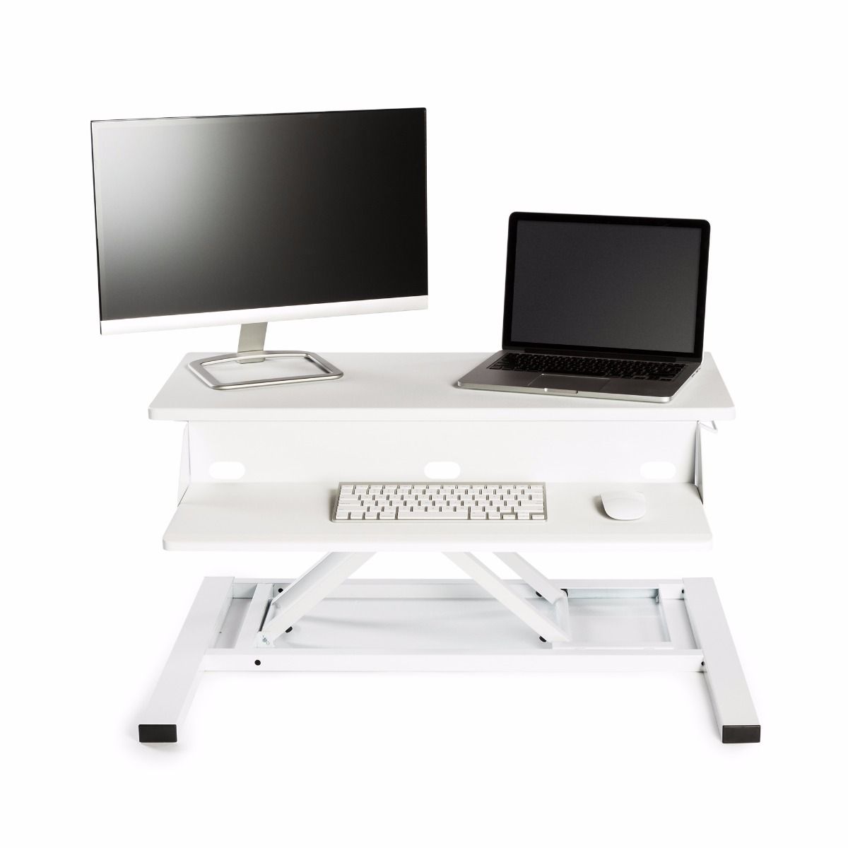 Stand up desk converter - Medium (32 inch) - White – Opal Living