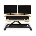 Two-Tier 32" Pneumatic Standing Desk Converter