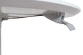 36" Pneumatic Height Adjustable Round Café Table