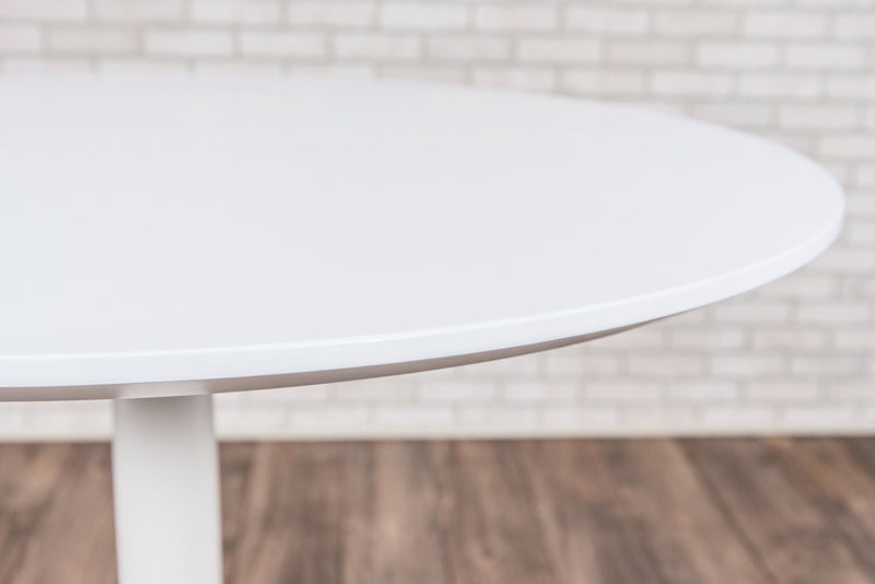 36" Pneumatic Height Adjustable Round Café Table
