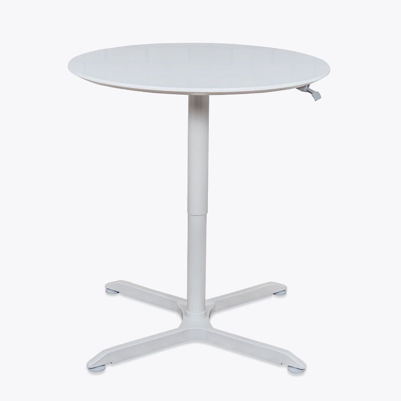 32" Pneumatic Height Adjustable Round Café Table