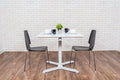 32" Pneumatic Height Adjustable Square Café Table
