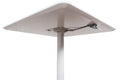 32" Pneumatic Height Adjustable Square Café Table