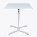 36" Pneumatic Height Adjustable Square Café Table