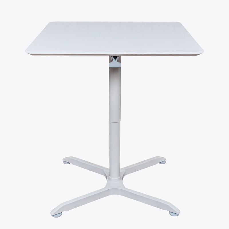 36" Pneumatic Height Adjustable Square Café Table