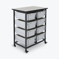 MBS-Double Row -8L Mobile Bin System - Double Row