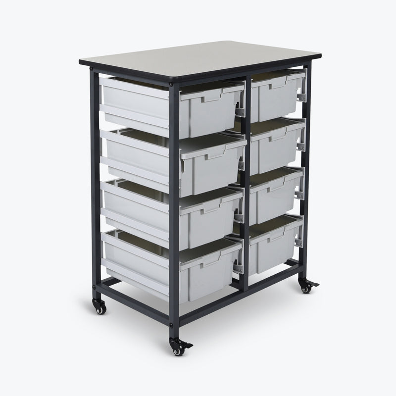 MBS-Double Row -8L Mobile Bin System - Double Row