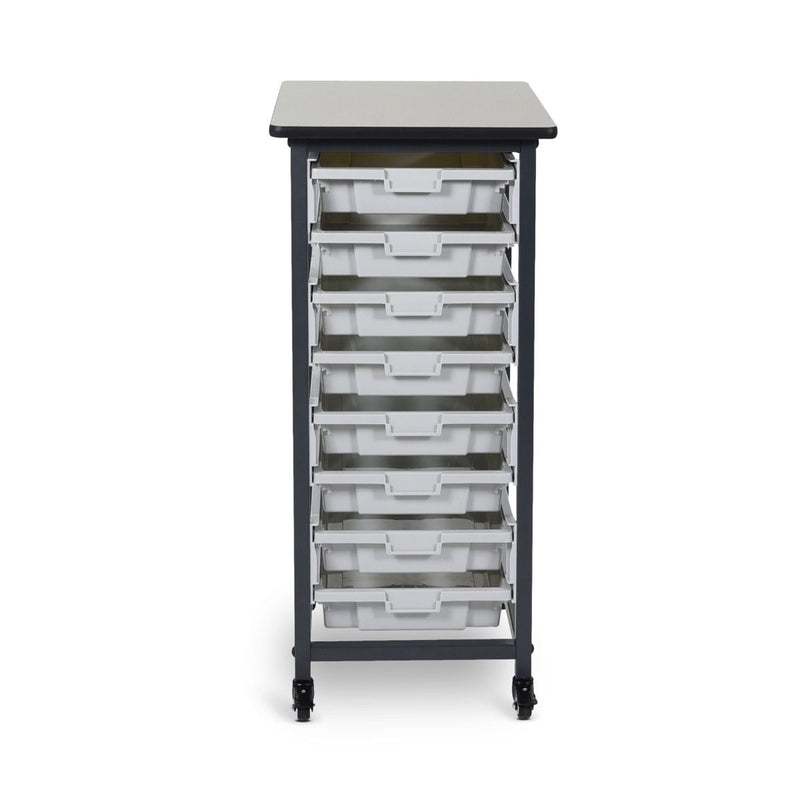 MBS-Single Row -8S Mobile Bin System - Single Row