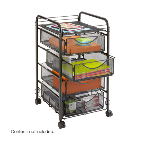 Mesh 4 Supply Drawer Mobile File