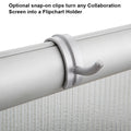 Mobile Magnetic Whiteboard Collaboration Screen