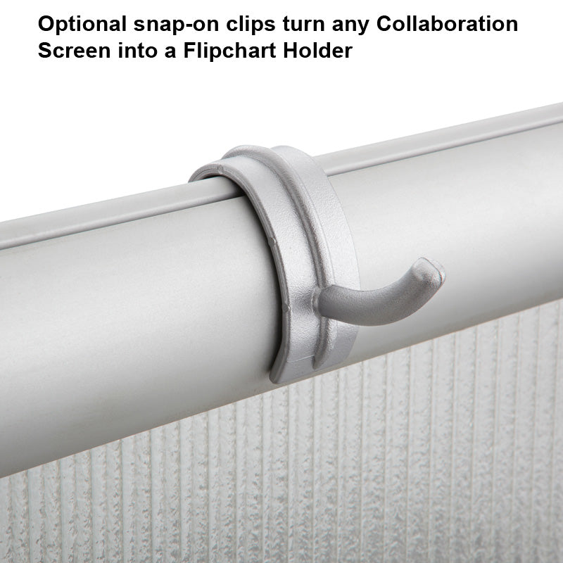 Mobile Magnetic Whiteboard Collaboration Screen
