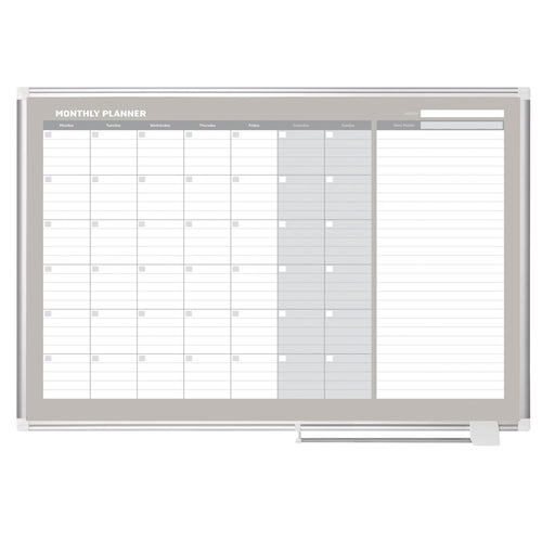 Monthly Planners, Aluminum Frame