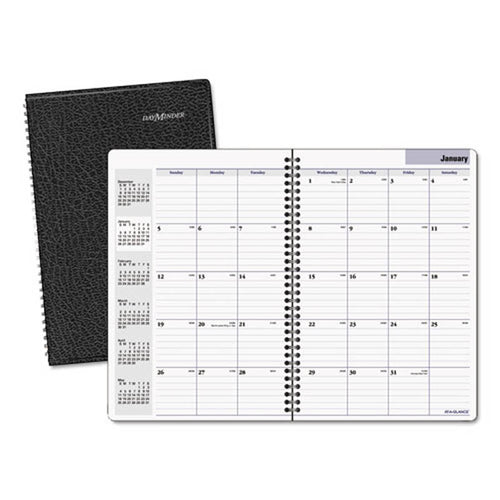 Monthly Planner, Black