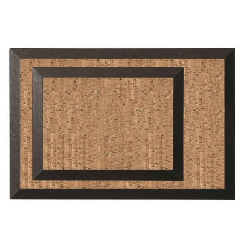 Natural Cork Bulletin Boards, Black Frame