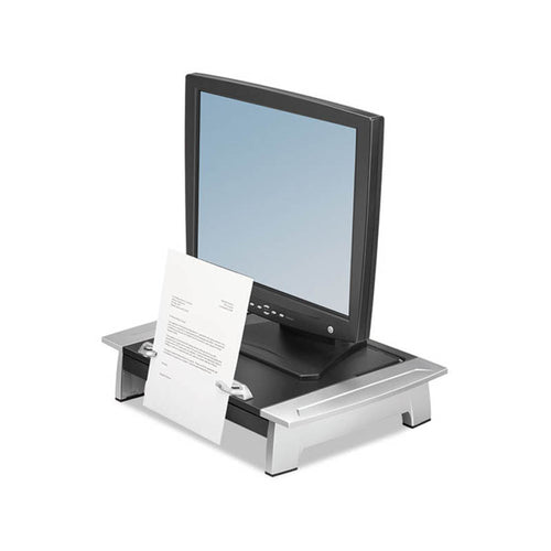 Office Suites Monitor Riser Plus w/ Storage Drawer & Copyholder