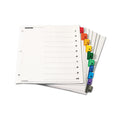 OneStep Printable Table of Contents Dividers w/ Tabs, 1-10, Letter