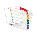 OneStep Printable Table of Contents Dividers w/ Tabs, 1-8, Letter