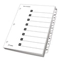OneStep Printable Table of Contents Dividers w/ Tabs, 1-8, Letter