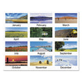 Open Plan Landscape Wall Calendar, 12" X 12", 2025