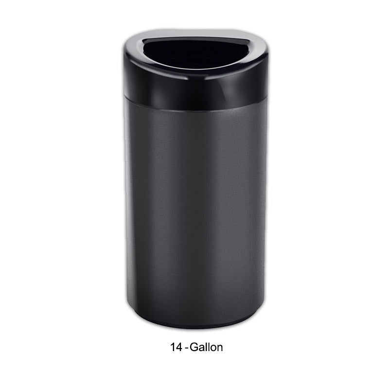 Simplehuman 80 Liter / 21.1 Gallon Bullet Open Top Trash Can, Commercial Grade Heavy Gauge Brushed Stainless Steel1 Simplehuman 80 Liter / 21.1 Gallon Bullet Open Top Trash Can, Commercial Grade Heavy Gauge Brushed Stainless Steel1