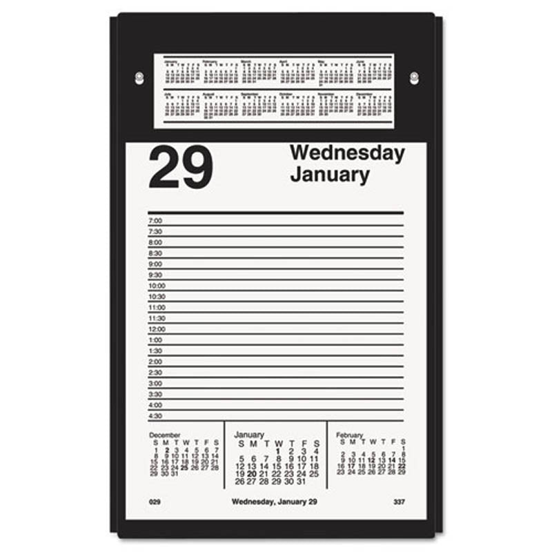 Pad Style Desk Calendar Refill, 5" X 8", 2024