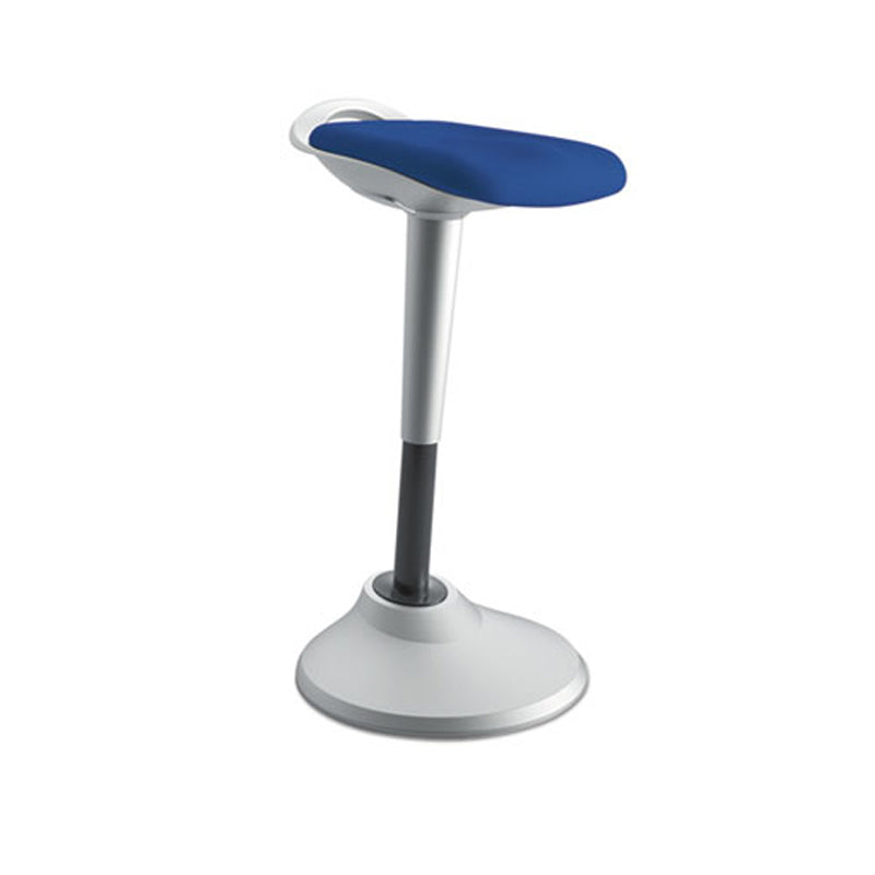 Perch Stool w/ Silver Base