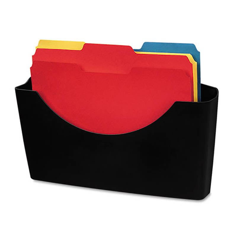 Pllastic Partition File Pocket, Graphite | Ultimate Office