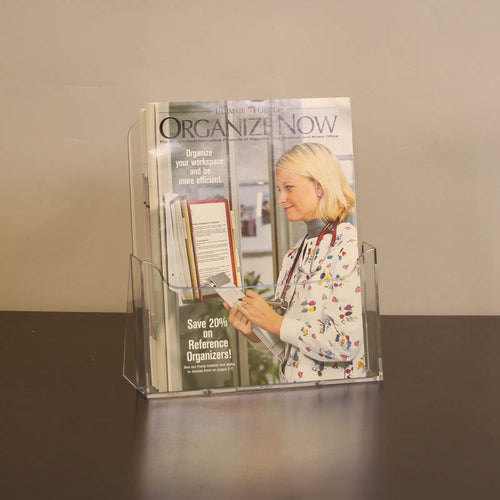 1-Pocket Acrylic Countertop Literature Display