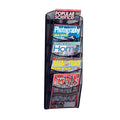 5-Pocket Mesh Wall Display, Black