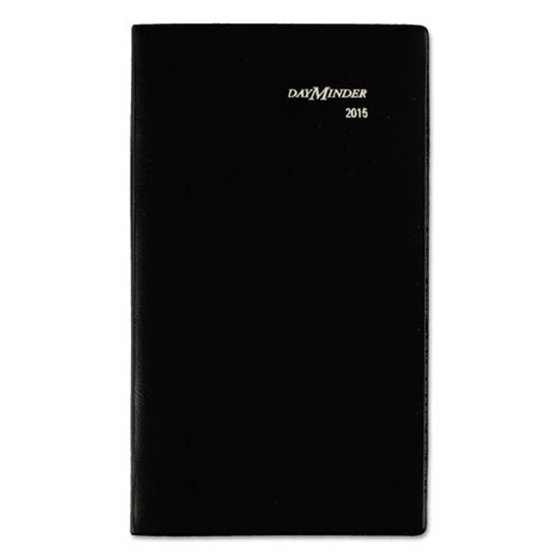 Pocket-Sized Monthly Planner, 3 5/8" X 6 1/16", Black, 2024