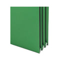 Poly Drop/Front Expanding File Pockets, 3 1/2" Expansion (box of 4), Assorted