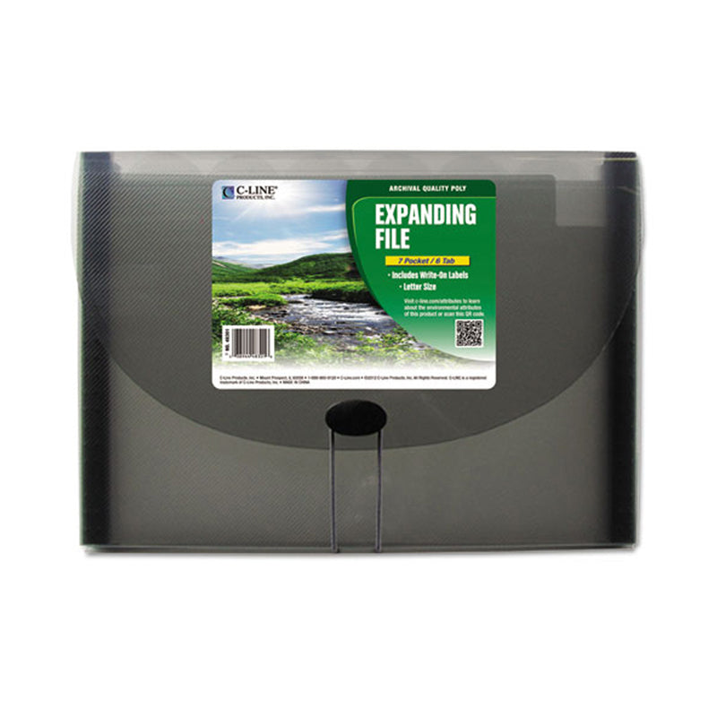 Poly Expanding File, 1 5/8" Expansion, Letter