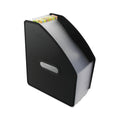 Poly Vertical Expanding File, 13-Pocket, 10" Expansion, Letter, Black