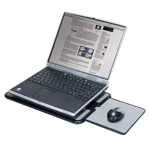 Portable Laptop Desk w/ Extending Mouse Pad