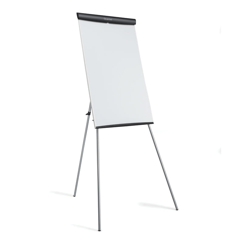 1 x A4 White PVC Presentation Board Conference Table Top Flip Chart Easel  Stand