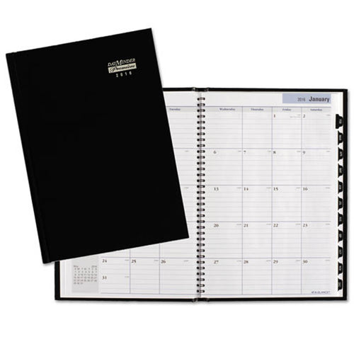 Premiere Monthly Planner, Black