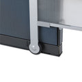 Premium Workstation Privacy Screen Translucent Slvr | Ultimate Office