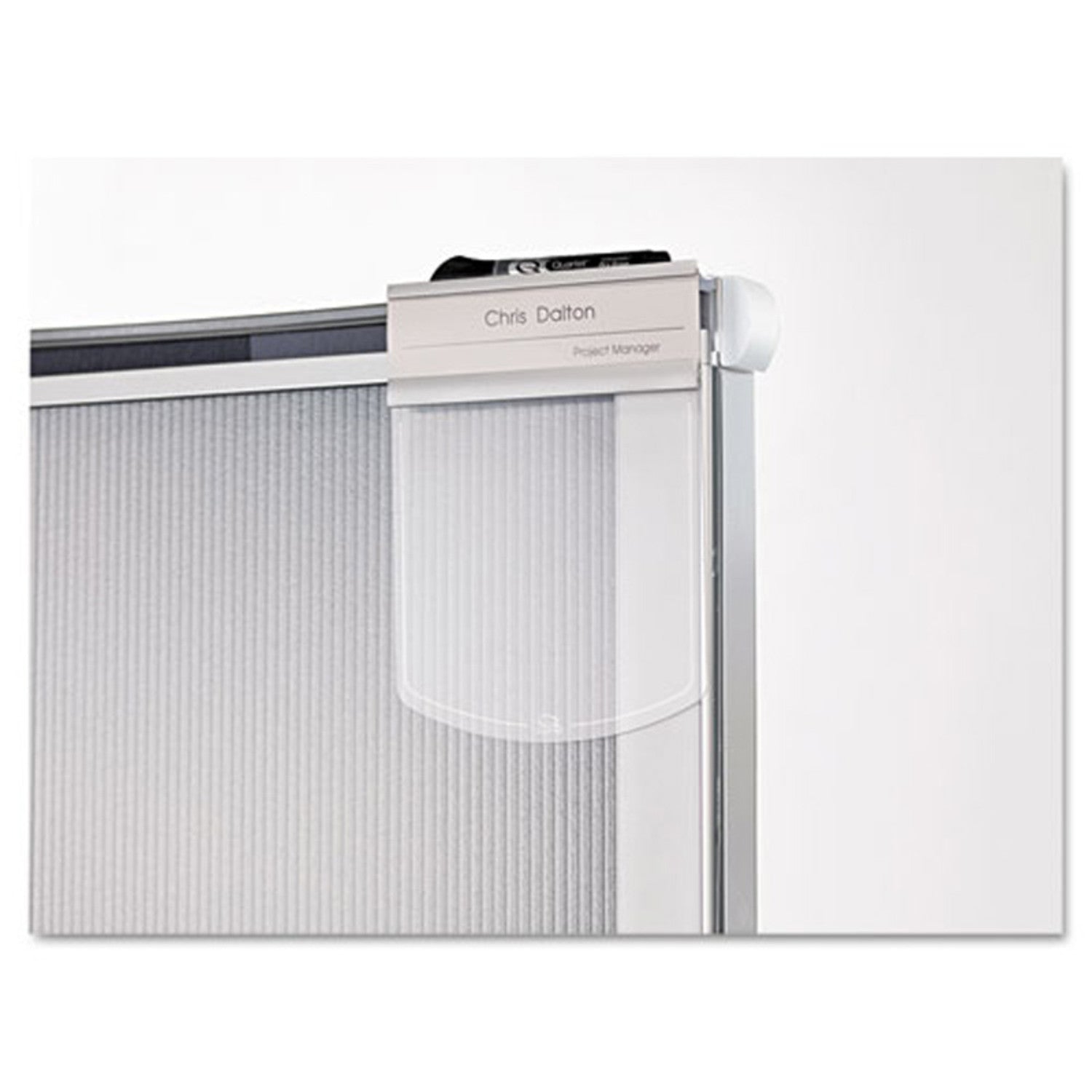 Premium Workstation Privacy Screen Translucent Slvr | Ultimate Office