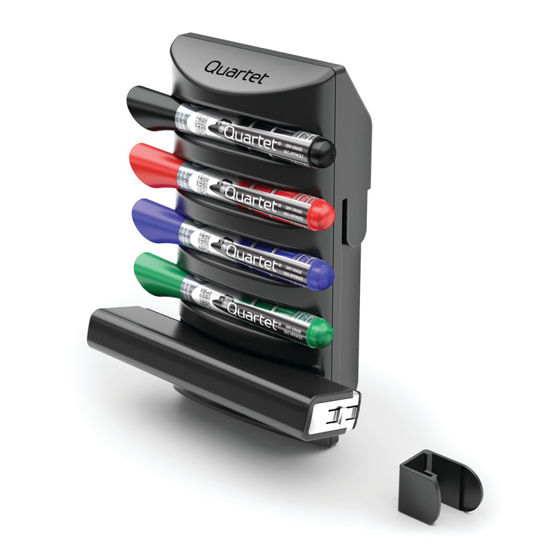 Prestige 2 Connects Marker Caddy w/ 4 Dry-Erase Markers & 1 Eraser