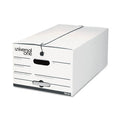 Quick Setup String-and-Button Boxes, White (set of 12)