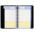 Quicknotes Daily/Monthly Appointment Book/Planner, 4 7/8" X 8", Black, 2024