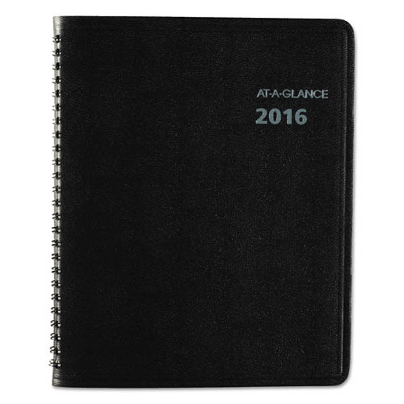 Quicknotes Monthly Planner, Black, 2024